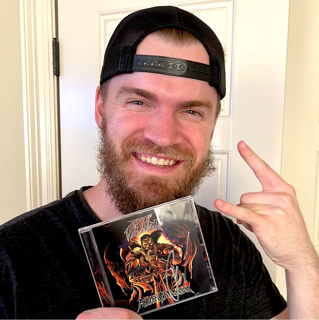 Autographed Rise of Vikingr Album
