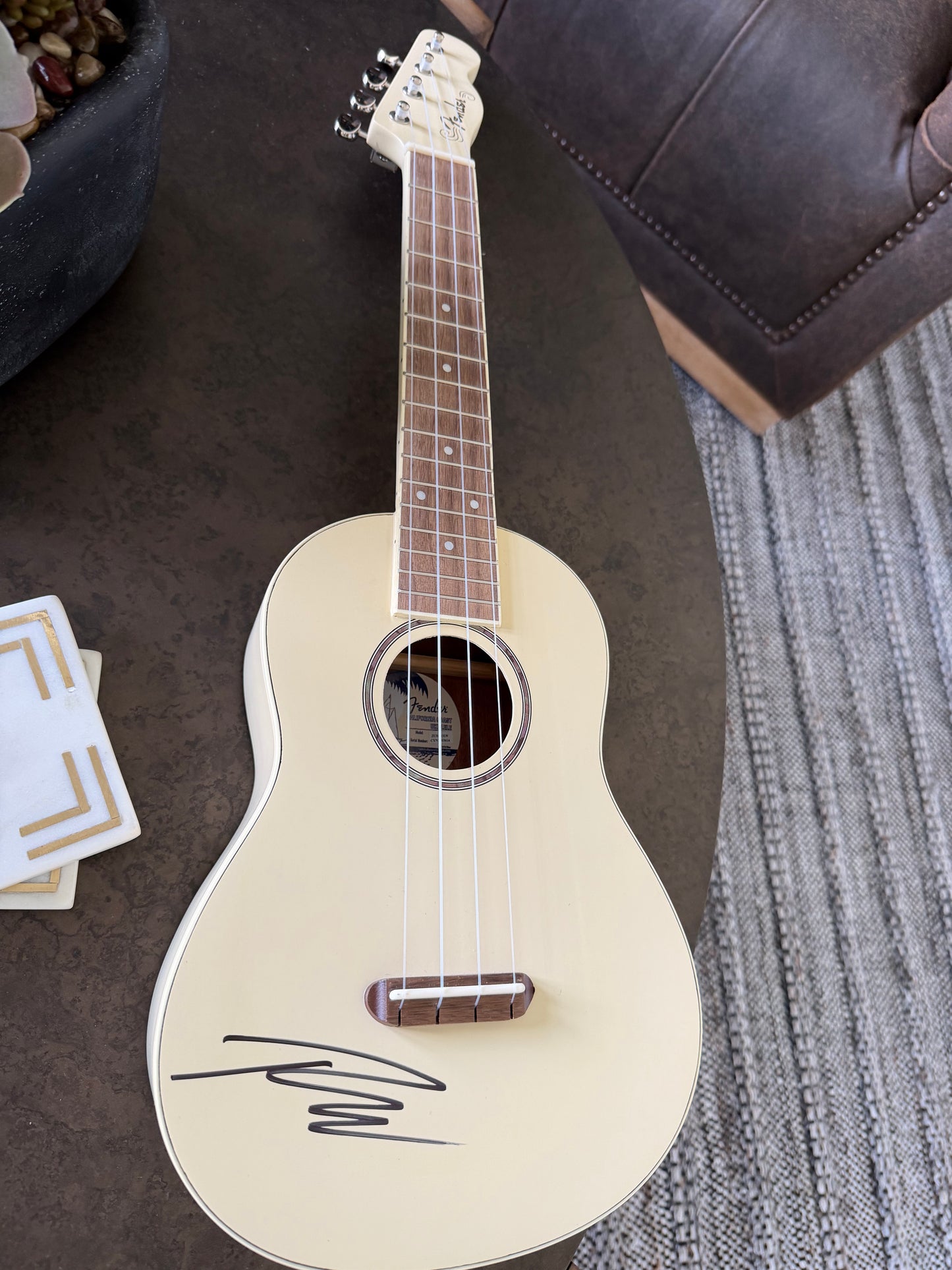 Signed Small Guitar!
